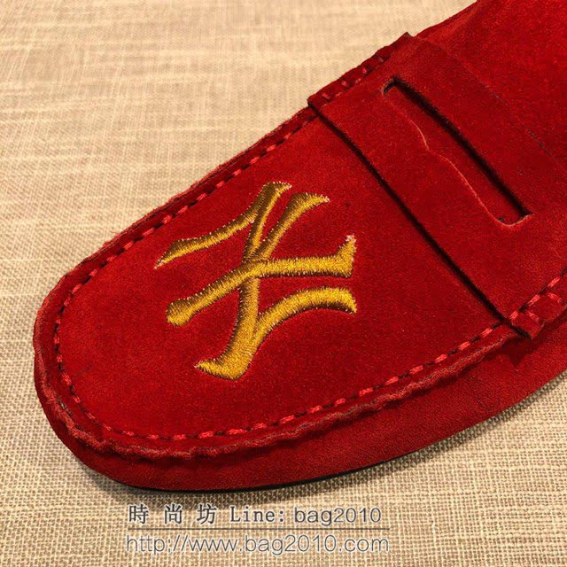 GUCCI男鞋 2019官網男士專櫃爆款便鞋系列 古馳專櫃款豆豆鞋 Gucci開車便鞋 古奇男休閒鞋  hdnx1299